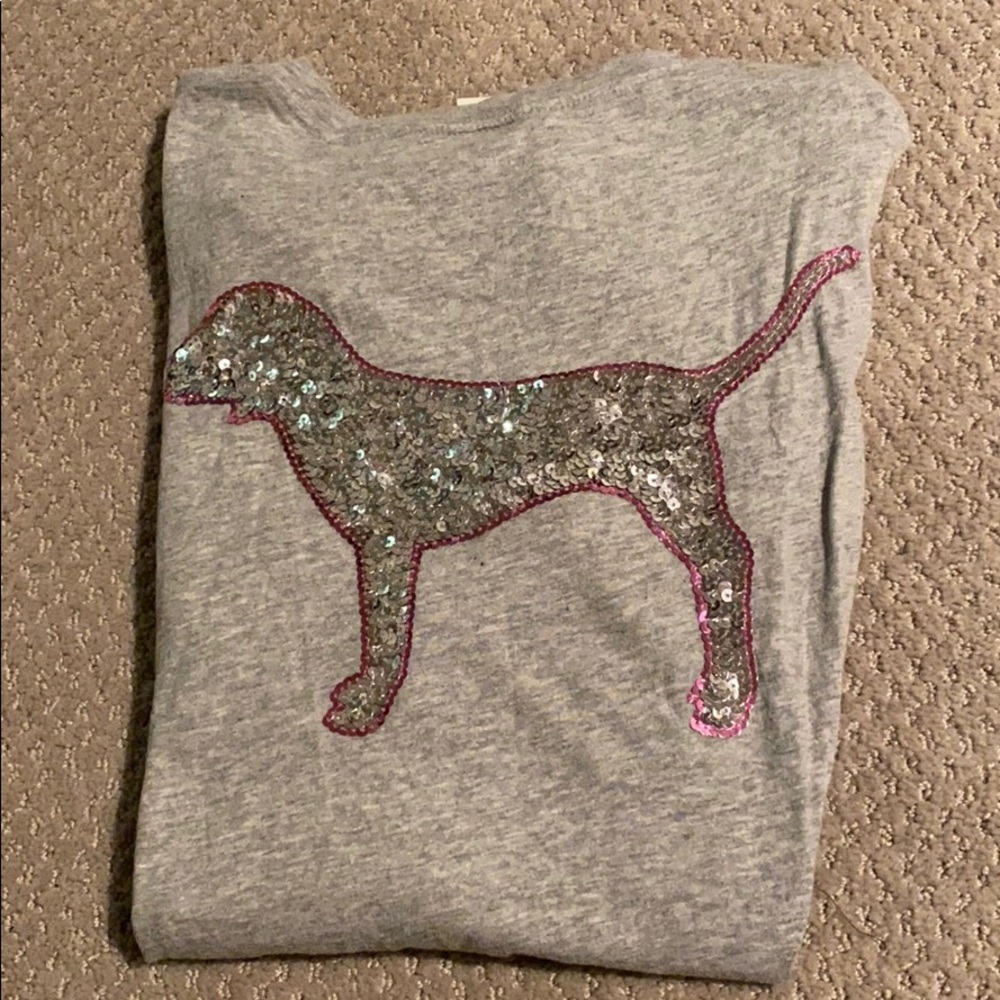 VS Pink Bling Campus Tee